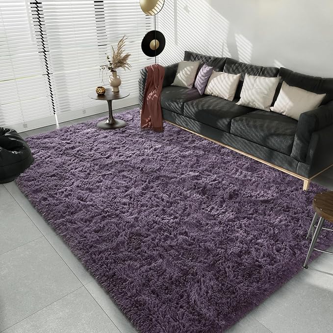 LOCHAS Area Rugs Fluffy Living Room Carpets - Image 2