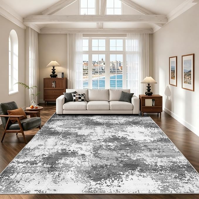 Washable Rug 10x14 Area Rugs for Living Room Bedroom Carpet, Dining Room Table by Acapet