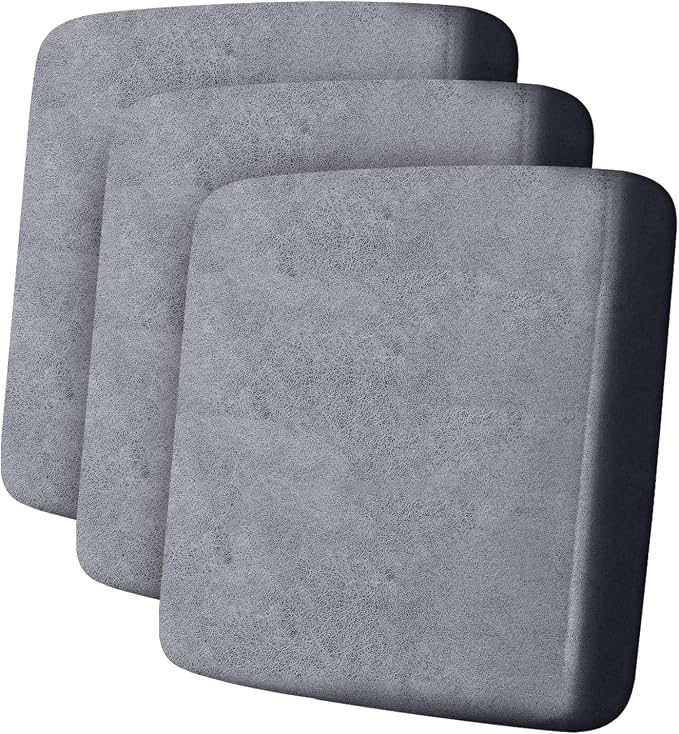 ANARACHON Leather Look Couch Cushion Covers Sofa Seat Slipcovers Sets Couches by ANARACHON