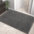 Sturdy Front Door Mat, Absorbent Muddy Dirt Resist Welcome Door Mats Outdoor by HIYARD