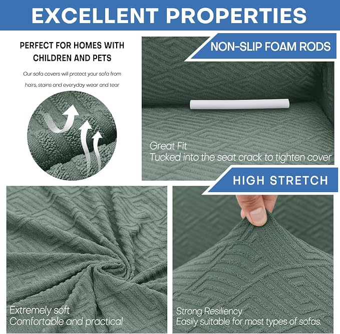 XINEAGE New 1 Piece Couch Covers - Image 5