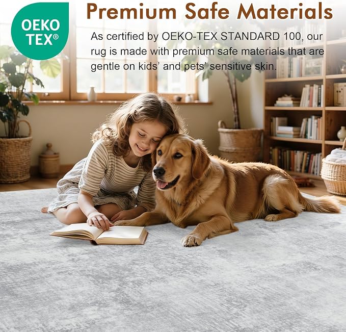 9x12 Ft Extra Large Washable Area Rugs - Image 5