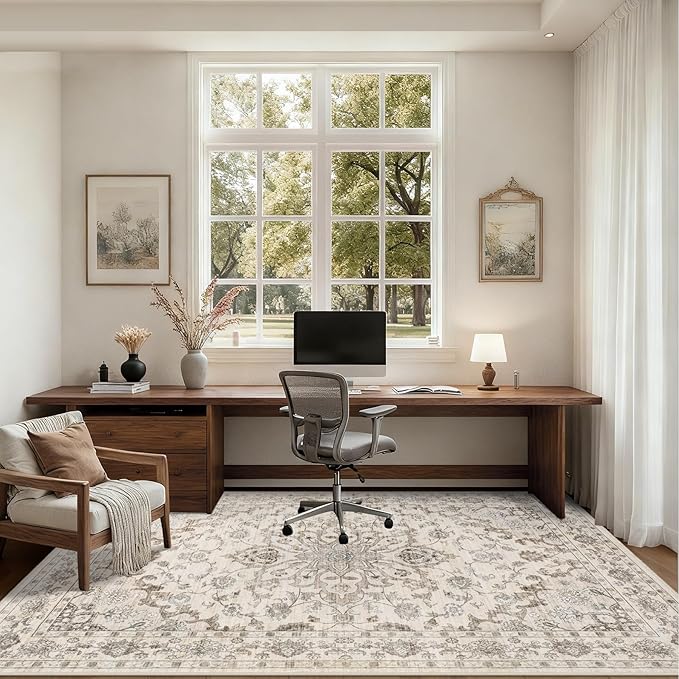 8x10 Area Rugs Living Room: Washable Rug - Image 6