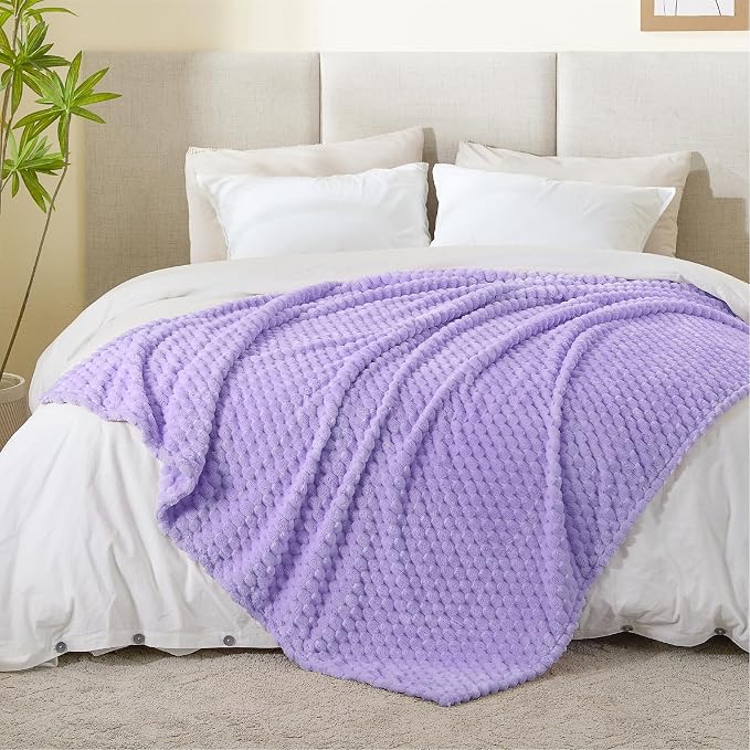 BEDELITE Lavender Large Throw Blanket - Image 6