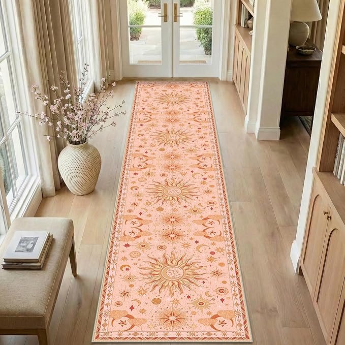 Vacuum-Friendly, 2x10 Washable Area Rug - Image 2