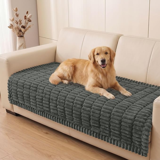 Smiry Couch Cover for Dogs, Non Slip Washable Sofa Protector for Pets | Soft by Smiry
