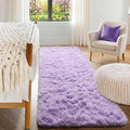 Light Purple Runner Rugs for Girls Bedroom Living Room, Fluffy 2x6 Area Rug | by ONASAR