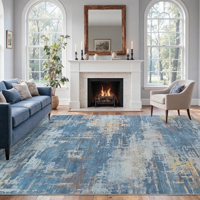 9x12 Ft Extra Large Washable Area Rugs by Cuzwlovita