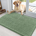 OLANLY Dog Door Mat for Muddy Paws 36x24, Super Absorbent Chenille Mud Mat | by OLANLY