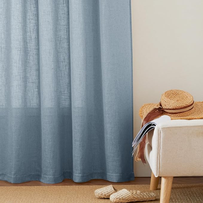 RYB HOME Privacy Sheer Curtains - Image 5