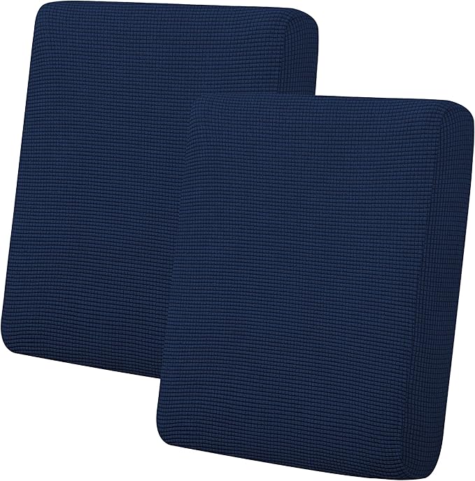 Easy-Going Stretch 2 Pieces Loveseat Couch Cushion Cover by Easy-Going
