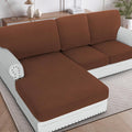 H.VERSAILTEX Sectional Couch Covers 6 Pieces Stretch Sofa Covers by HVERSAILTEX