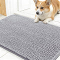 OLANLY Dog Door Mat for Muddy Paws 24x16, Super Absorbent Chenille Mud Mat | by OLANLY