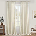 Extra Long Floor to Ceiling Drapes 108 Inches Long 2 Panels Set by PleatedDrapes