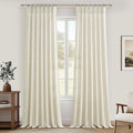 Custom Memory Shape Pinch Pleated 105 Inch Curtains by PleatedDrapes