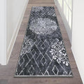HEBE Hallway Runner Rug 2'x6', Washable Non Slip Kitchen Rug Runner | Soft Boho by HEBE