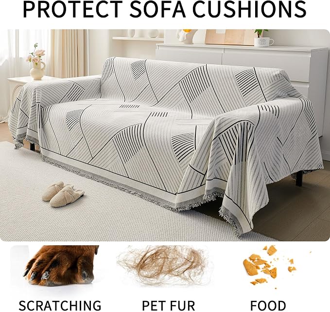 HAOMAIJIA Non Slip Couch Cover Sofa Covers - Image 6
