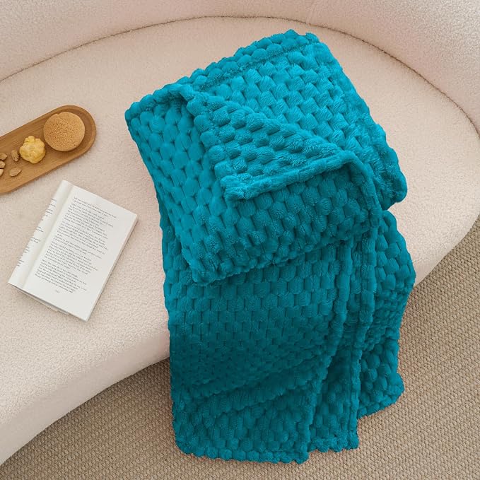 BEDELITE Jewel Blue Throw Blanket - Image 6