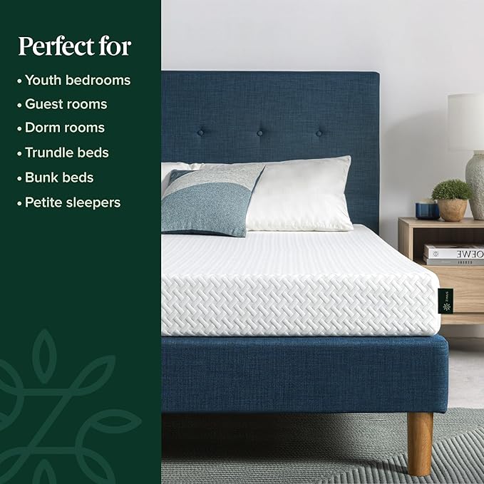 ZINUS 6 Inch Full Cooling Essential Memory Foam Mattress [NewVersion], Fiberglass Free, Medium Feel, Breathable Cooling Layers, Certified Safe Materials