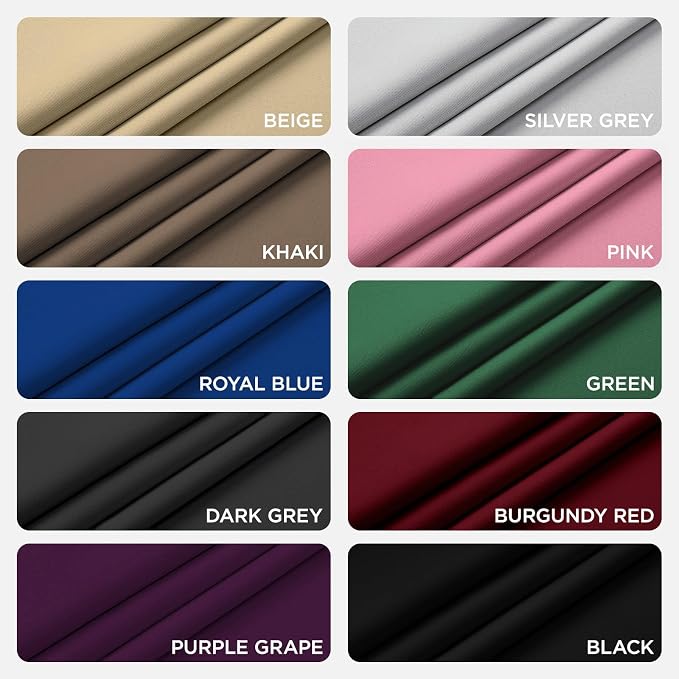 Joydeco Blackout Curtains 63 Inchs Long 42 Wide Black Out Curtains 2 Panels - Image 8