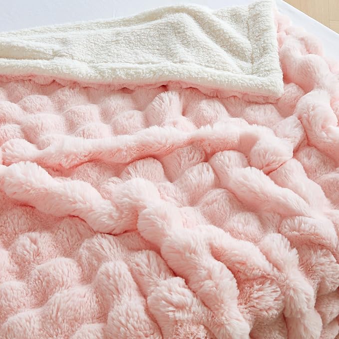 50x60 Inches Ultra-Soft Fuzzy Faux Fur Plush Throw Blanket - Image 7