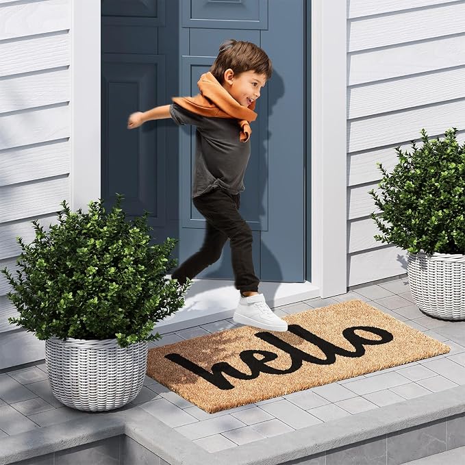 Barnyard Designs Front Door Welcome Mat | Printed Polyester Outdoor Rug - Image 6