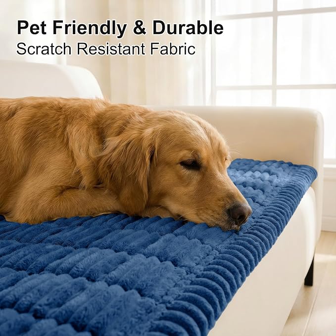 Smiry Couch Cover for Dogs, Non Slip Washable Sofa Protector for Pets | Soft - Image 3