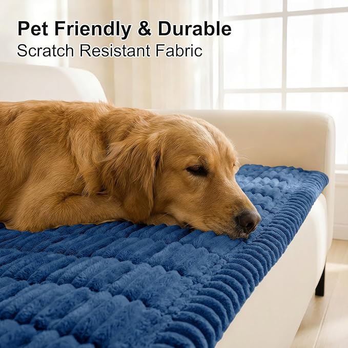 Smiry Couch Cover for Dogs, Non Slip Washable Sofa Protector for Pets | Soft - Image 3