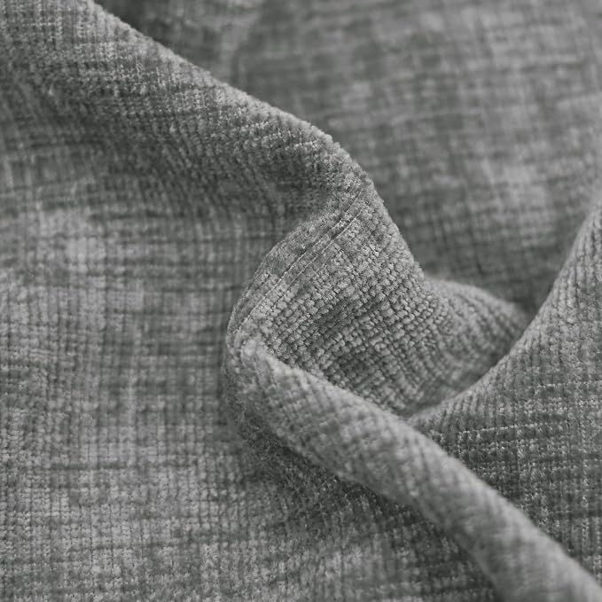 CaliTime Decorative Couch Throw Pillow Covers 26 X 16 Inches Medium Grey | Pack - Image 2