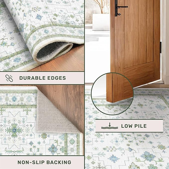 Oushak 3x10 Wide Hallway Runner Rug - Image 5