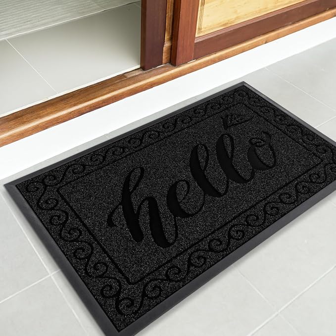 Yimobra Welcome Mats for Front Door 36x24, Heavy Duty Waterproof Outdoor Door - Image 7