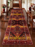 SERISSA 2'6"x10' Washable Non Slip Boho Runner Rug by SERISSAHomeDecorCollection