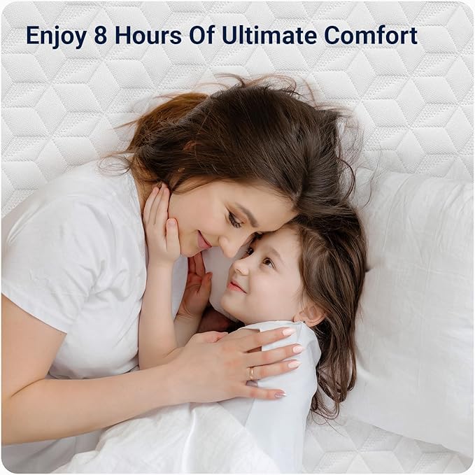Avenco Twin Size Mattress, 6 Inch Memory Foam Twin Mattress in a Box for Comfort Sleep & Pressure Relief, CertiPUR-US Certified Firm Mattresses