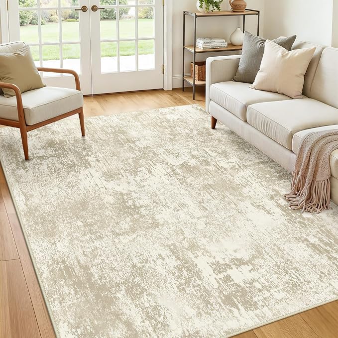 RELEANY Washable 8'x10' Abstract Area Rug - Image 9