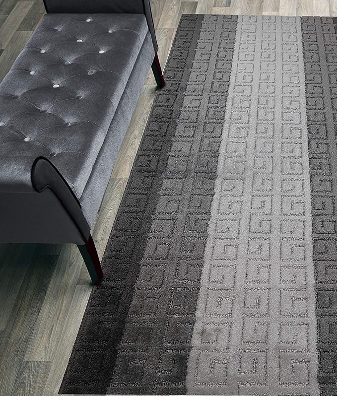 27 Ft Gray Extra Long Hallway Runner Rug, Non Slip Washable, Pet Friendly | by ORFAHOME