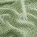 EMME Cotton Muslin King Blanket 4 Layer, Ultra Soft Breathable Bed Layering by EMME