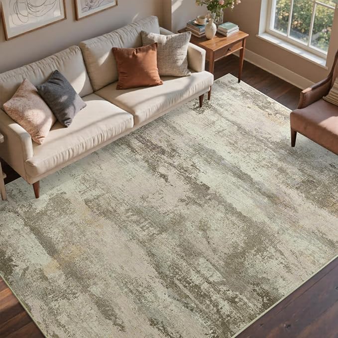 8x10 Ft Large Abstract Area Rugs - Image 3