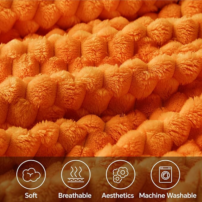 BEDELITE Fall Blanket for Couch, Soft Autumn Gifts for Women, 60*80 | 3D - Image 3