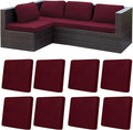 8Pcs Patio Cushion Covers, Outdoor Stretch Cushion Covers, Washable | Stretch by Unknown