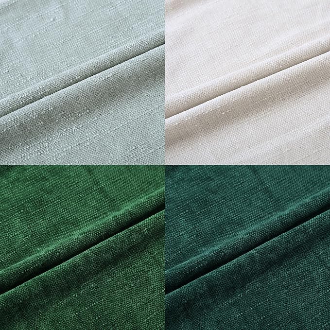 Set of 4 Soft Textured Decorative Throw Pillow Covers 18x18 Inch Cozy Farmhouse - Image 7