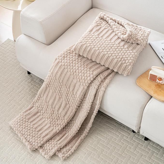 90x90 Inch Brown Queen Large Blanket - Image 5