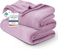 Bedsure GentleSoft Fleece Throw XL Blanket Light Purple by Unknown