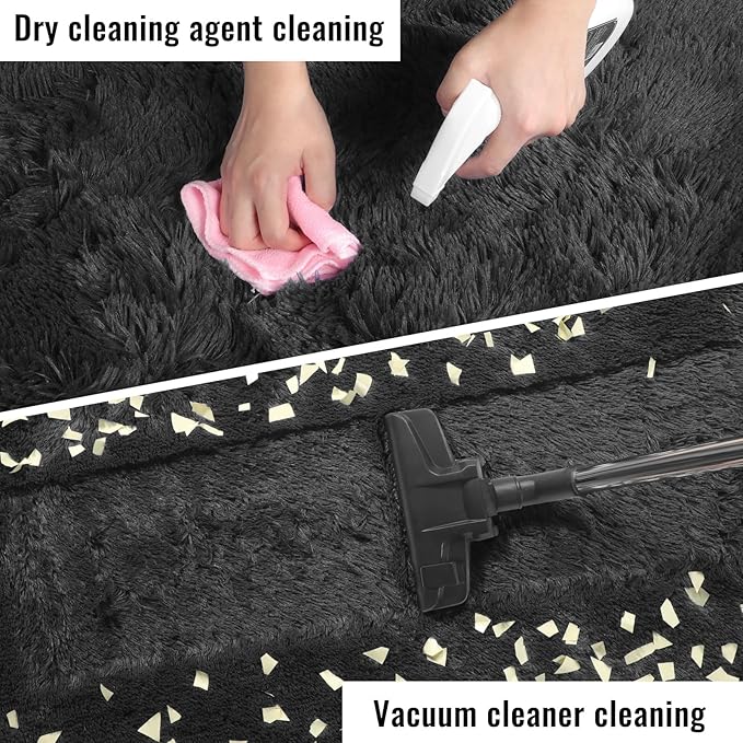 6x9 Ft Fluffy Bedroom Rugs, Fuzzy Shaggy Carpet, Indoor Plush Nursery Rugs - Image 7