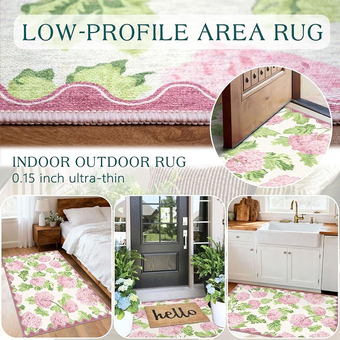 Floral Outdoor Rug - Image 5