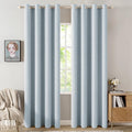 MIULEE 100% Blackout Linen Curtains by MIULEE