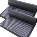 OLANLY 2-Pack Front Door Mats 47x23, Waterproof Heavy-Duty Doormats | Ash Grey by OLANLY