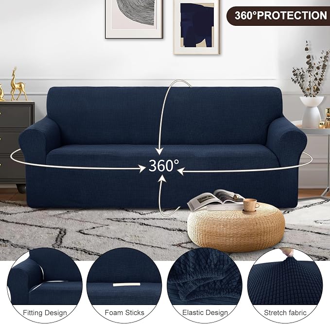 U-NICE HOME Stretch Couch Cover Slipcover - Image 3