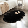 MIULEE Fluffy Area Rug 3x5 ft Faux Fur Sheepskin Rug by MIULEE
