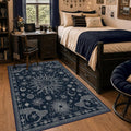 Vacuum-Friendly, 4x6 Washable Area Rug by meejou