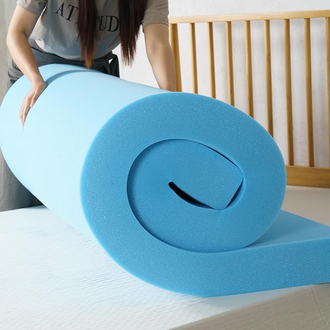 ZINUS 4 Inch Green Tea Cooling Gel Memory Foam Mattress Topper, Smaller, More Convenient WonderBox Packaging, Cooling Gel Foam, Pressure-Relieving Design, CertiPUR-US Certified, Full